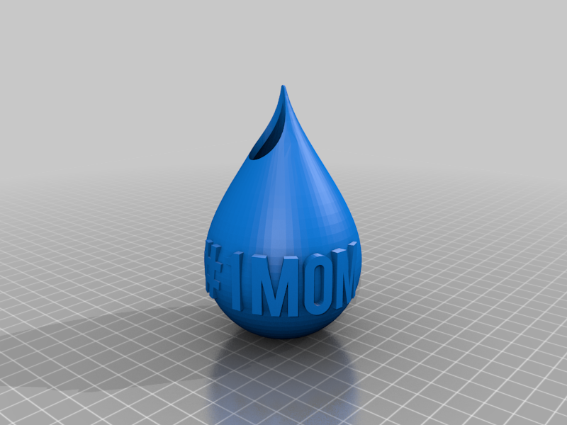 Mothers Day Droplet Vase
