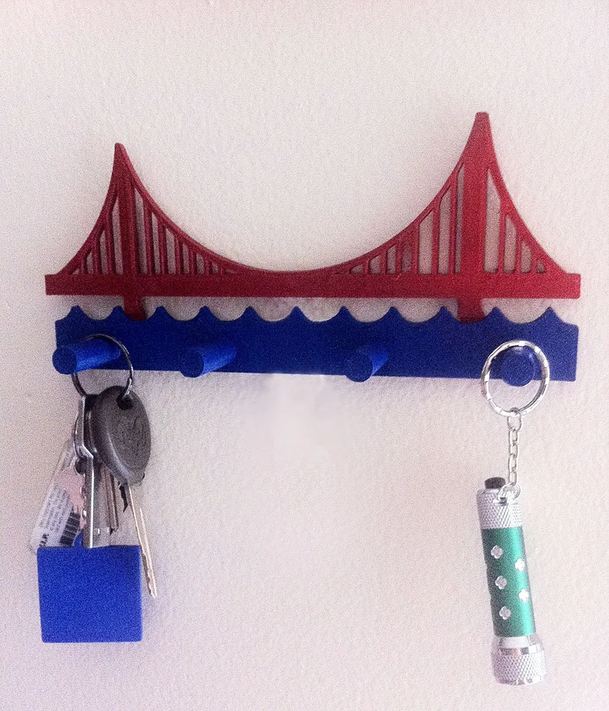 Golden Gate Bridge Key Holder