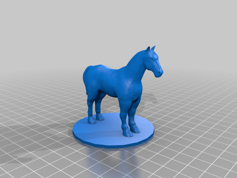 Horse Wild Gamepiece