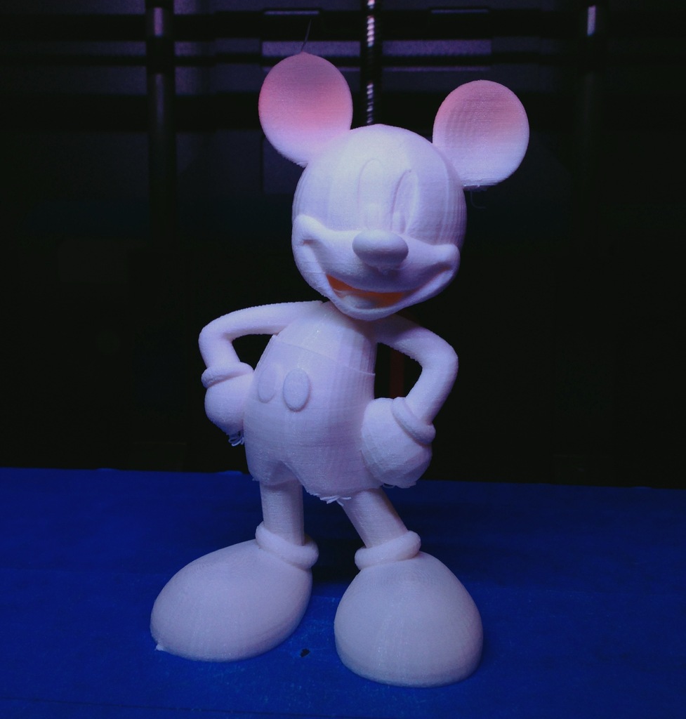 Flat-footed Mickey Mouse