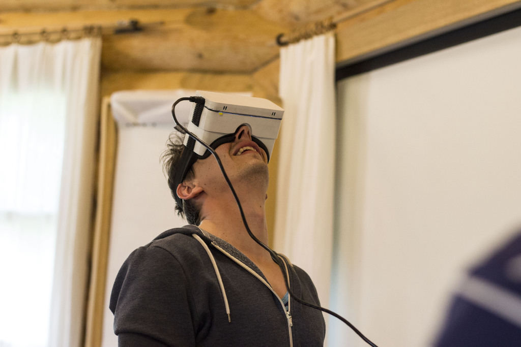 Claire FullHD virtual reality modular HMD; head mounted display