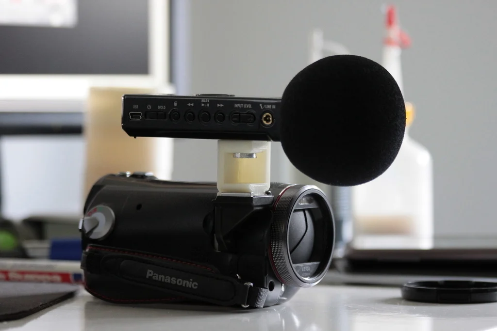 Zoom H1 Holder for Camcorder/DSLR