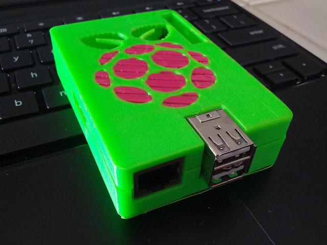 Raspberry Pi Case with GPIO - Two Color