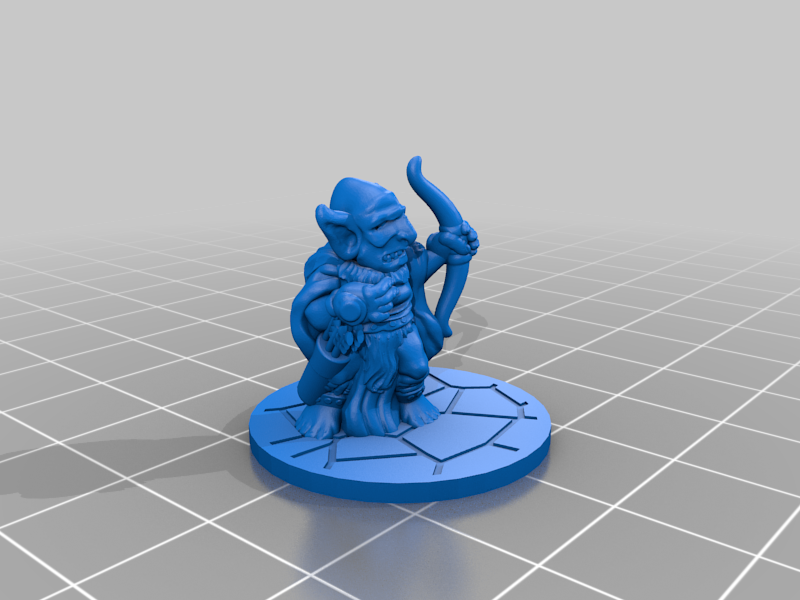 Kyn Finvara: Goblin Archer (with base)