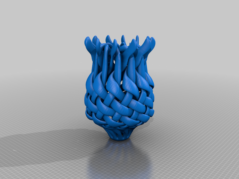 Basket weave mesh