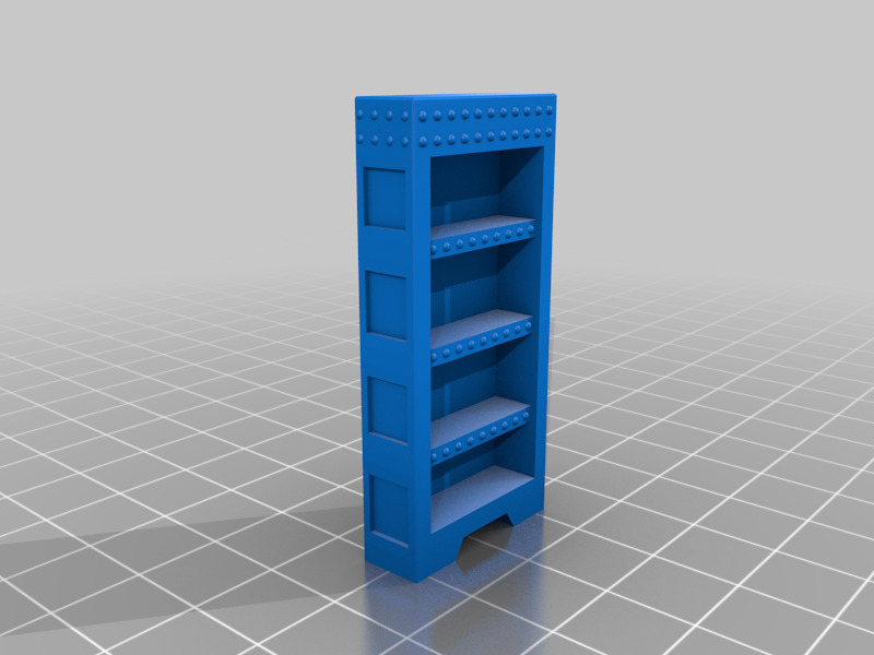Skyrim Inspired Bookshelf