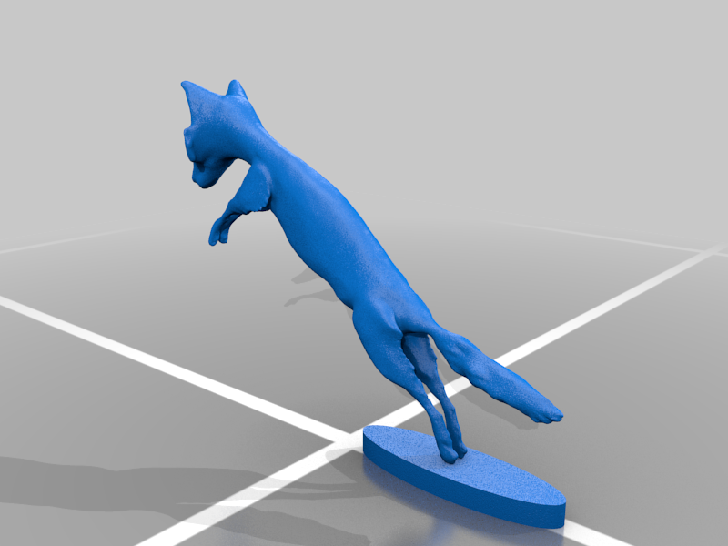 Jumping Fox