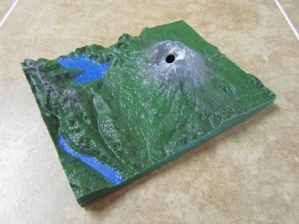 Mount St. Helens (with lava chamber)