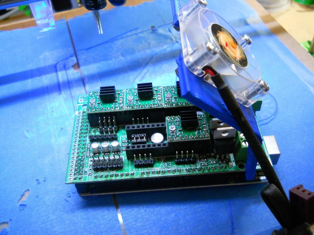 RAMPS Clip-on Fanmount
