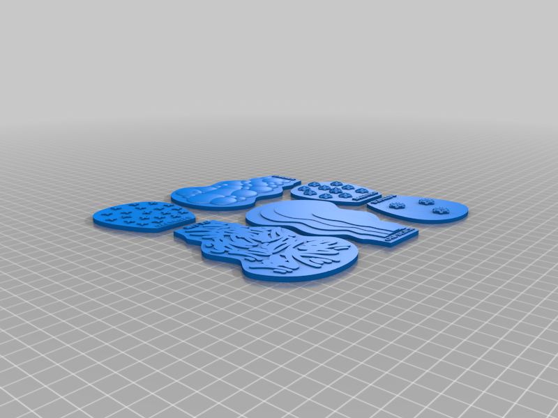 Gaslands Weapon Templates