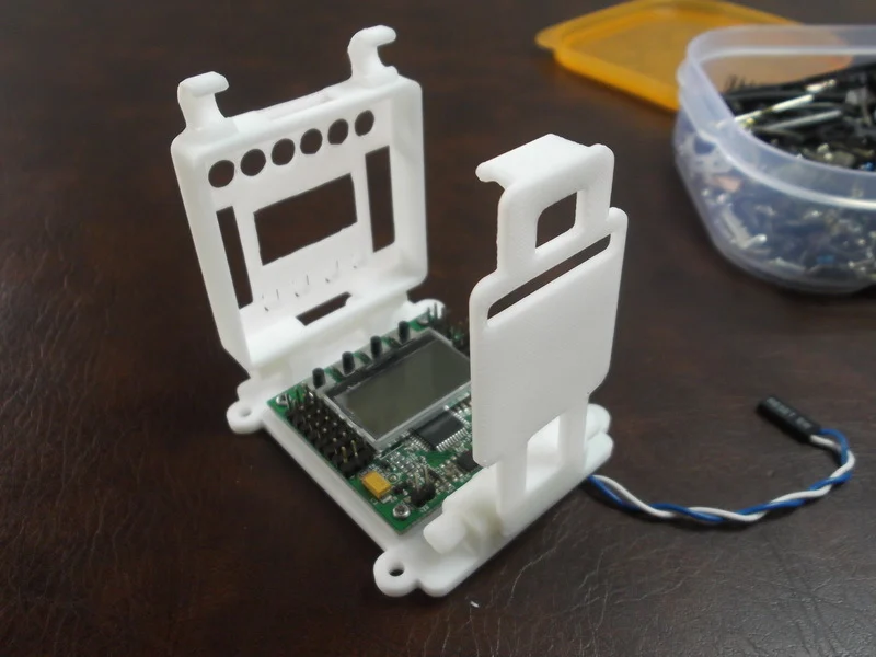 KK2.0 flight controller swivel clamp case for multirotor