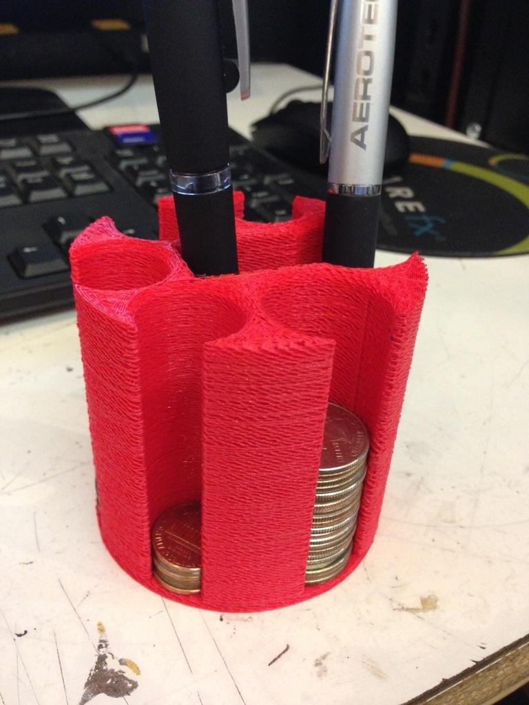 Coin Organizer for Car Cup Holder