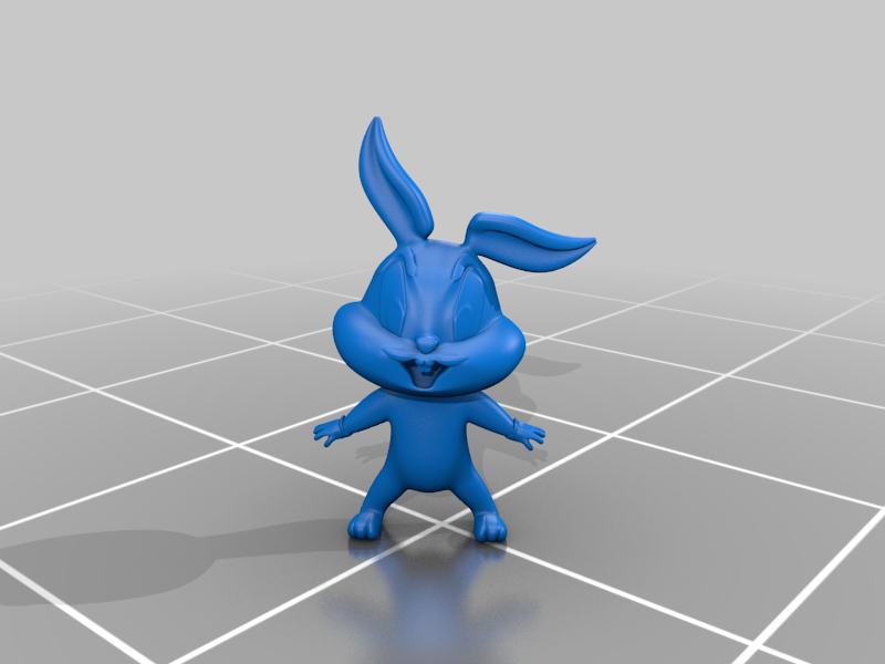 Baby Bugs Bunny from Looney Tunes Cartoon