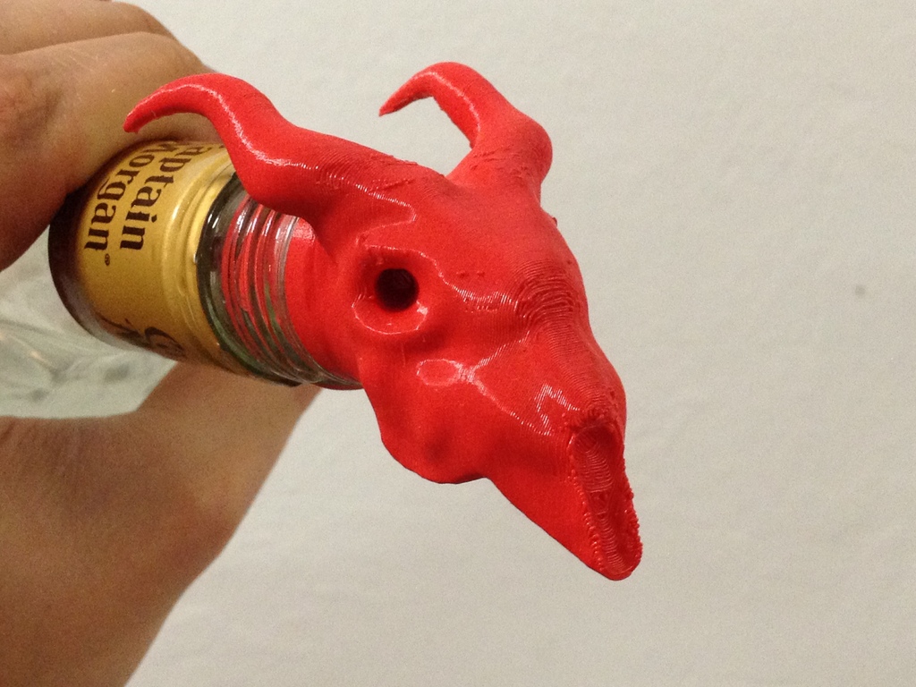Goat Head Liquor Pourer