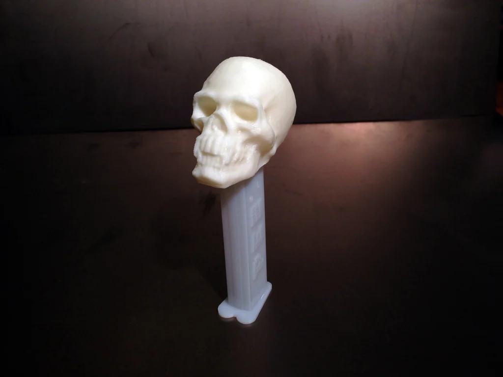 Skull with Pointy Teeth PEZ Dispenser Topper