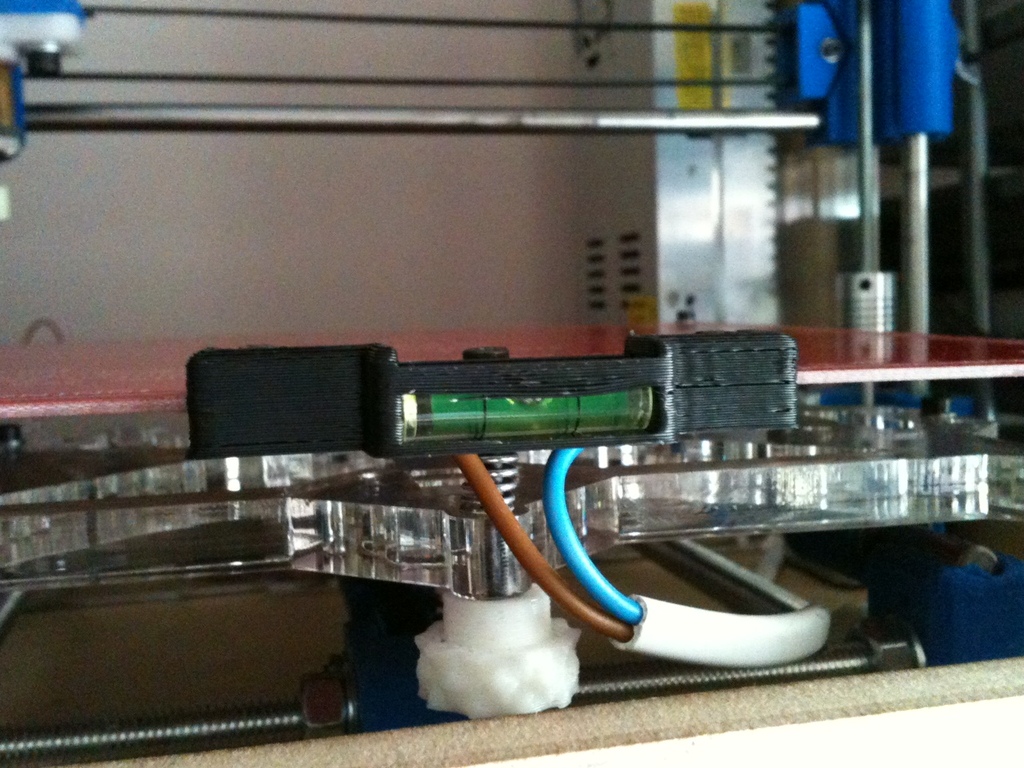 Front level for heat bead