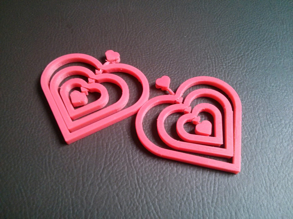 Heart shaped pendant