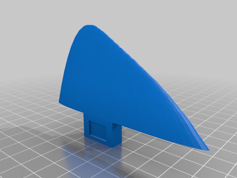 surfboard fin (FCS Knubster)