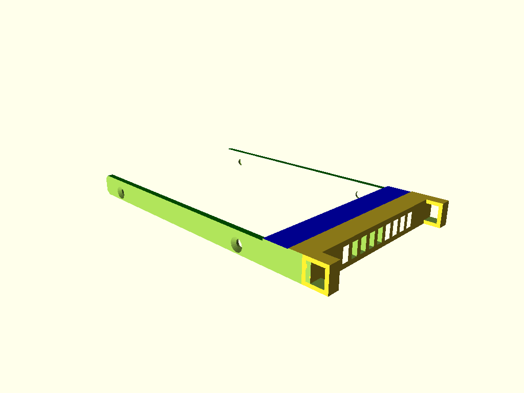 ssd hdd slide in tray 2.5"