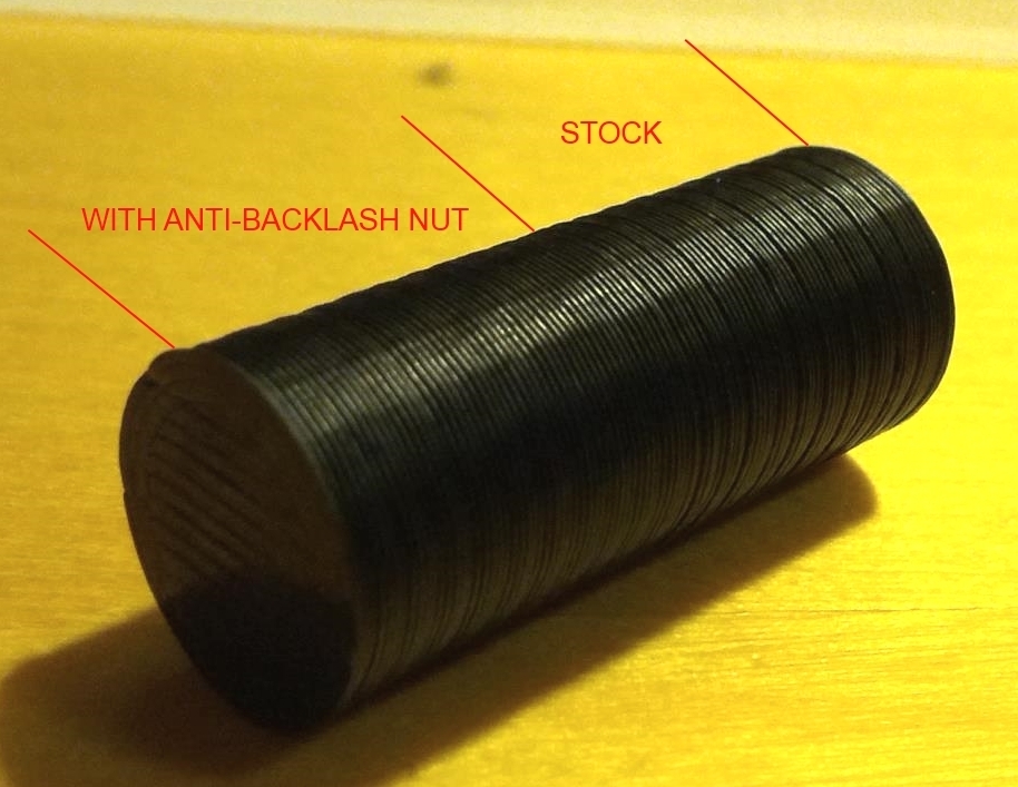 Solidoodle anti-backlash upgrade