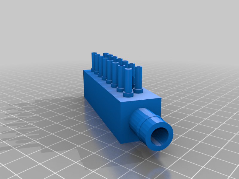 Bewässerung Verteiler 13mm auf 15x 4mm / Garden irrigation Hub 1-2 inch to 15x 4mm Hose