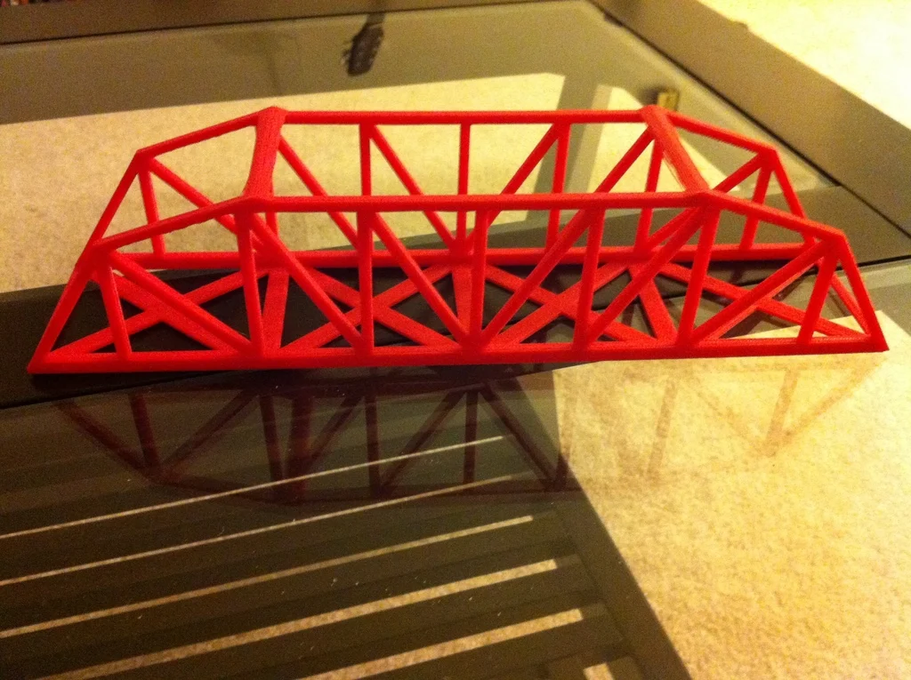 Modified Parker Style Bridge Truss