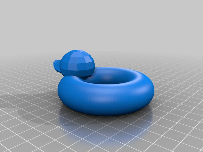 Mini Rubber duck float toy