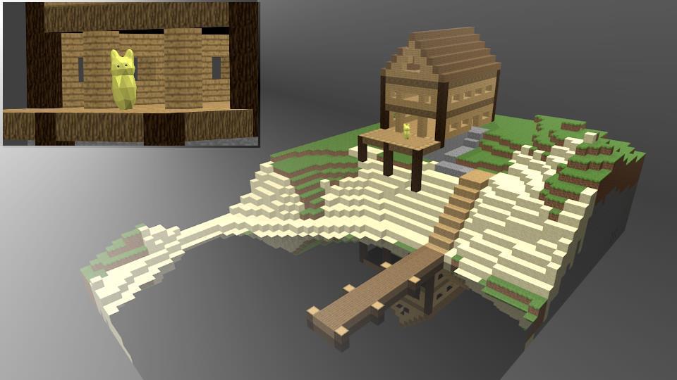 minecraft lake house