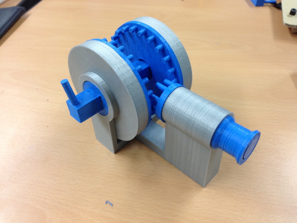 3D Printed da Vinci Style Movement Converting Device
