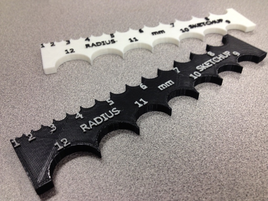 Radius Ruler