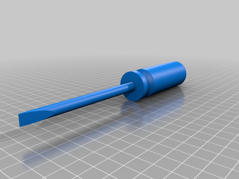 Flathead screwdriver