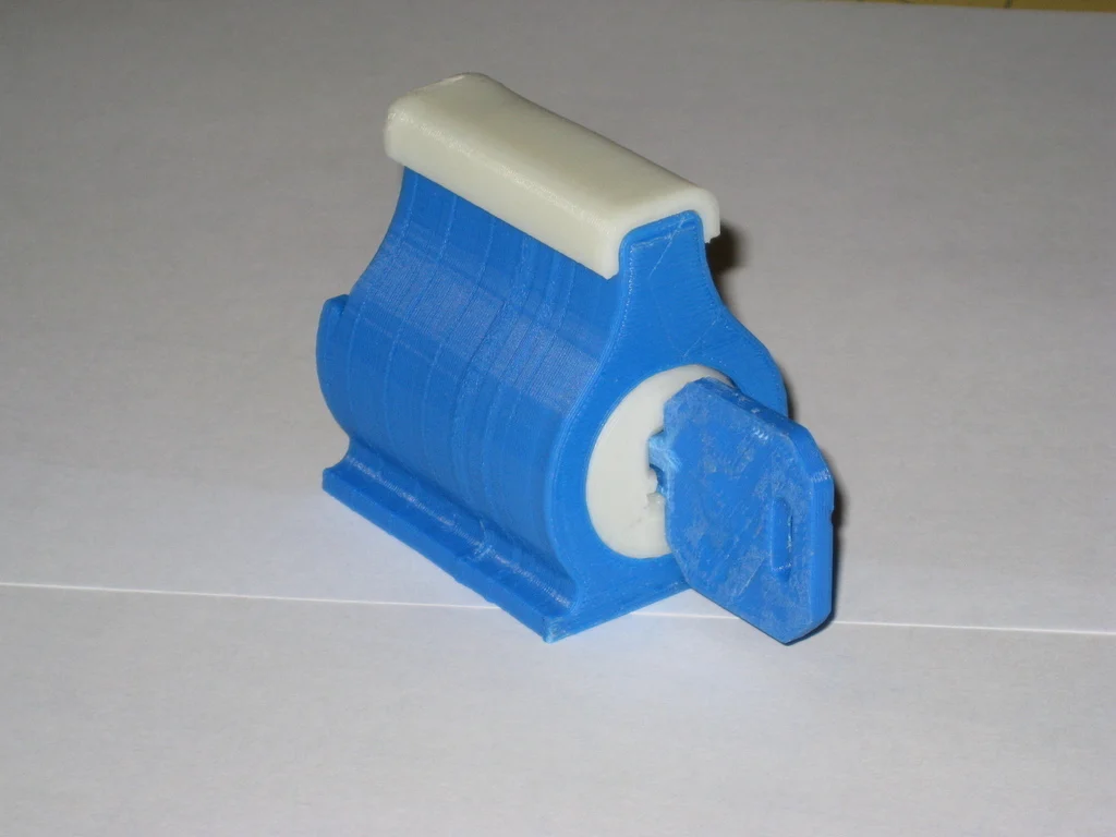 Functional Pin Tumbler Lock Model