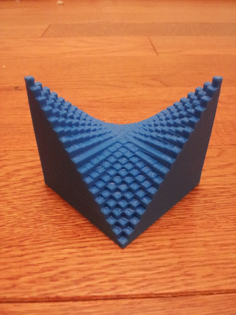 A Discretized Hyperbolic Paraboloid