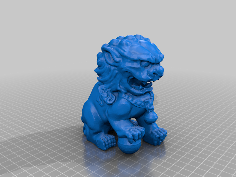 Chinese guardian lion