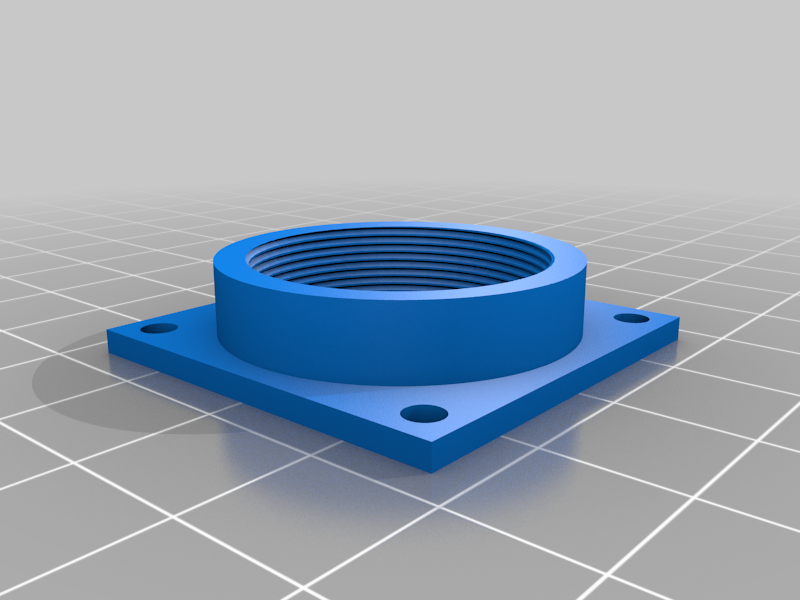 CS lens mount adapter for use with Raspberry PI autoguider (or other uses)