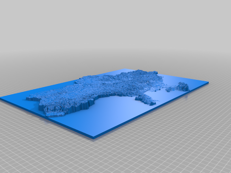 Ukraine topography