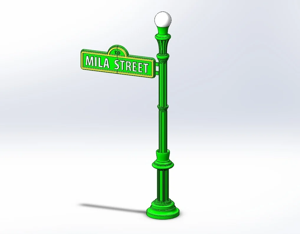 Sesame Street Sign