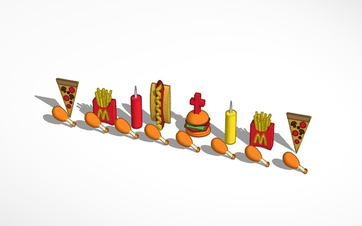 Fast Food Chess Set #Chess