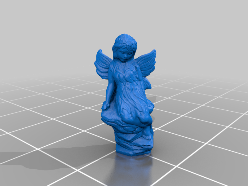 Fairy garden ornament photogrammetry scan