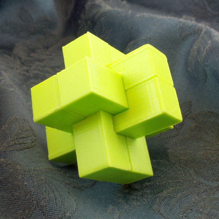Hoffman's "Nut" burr puzzle