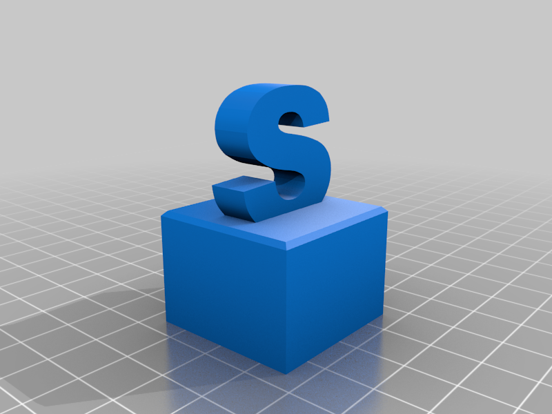 Duplo Letters. A, P, B, S.