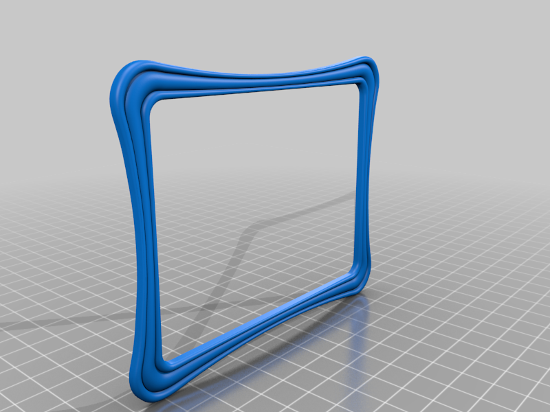 Dollhouse picture frame (cartoon style)