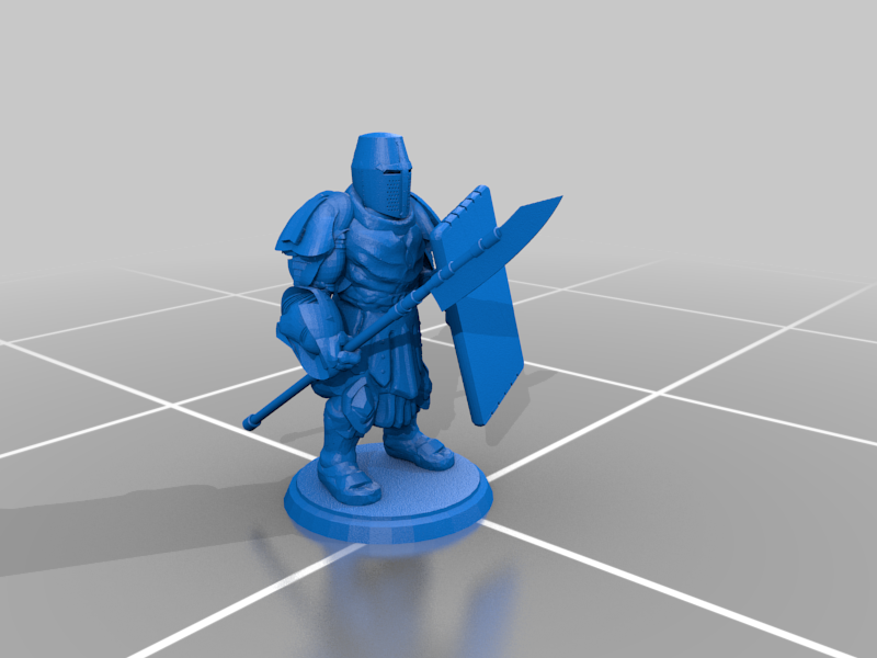 Basic Tower Guard - Polearm