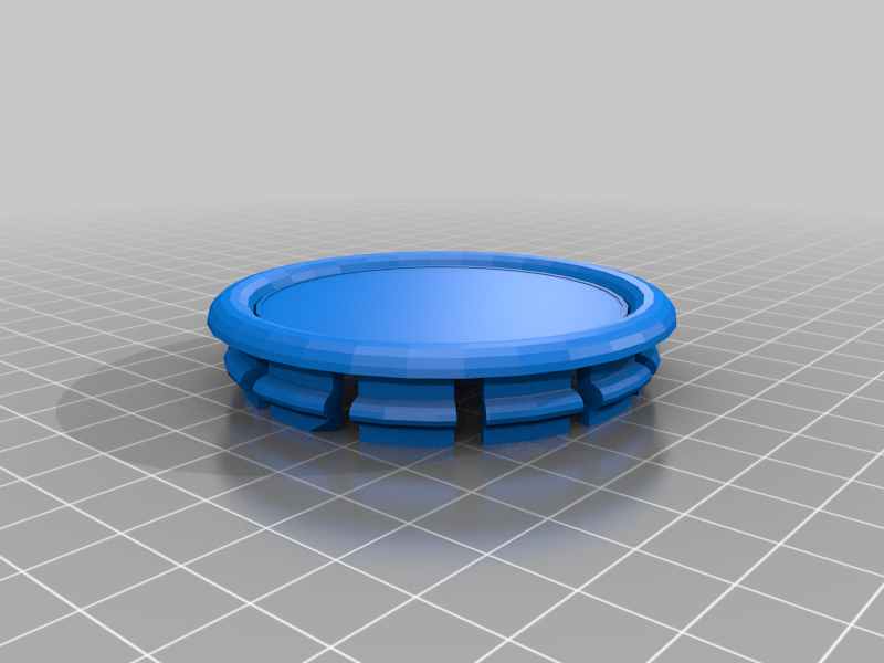 Alloy wheel center cap