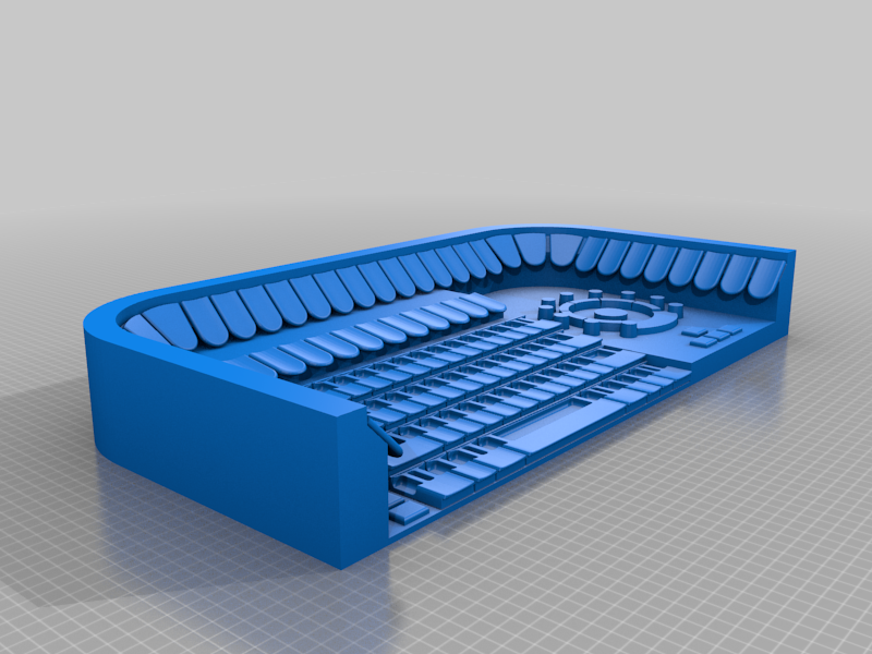 Wurlitzer inspired computer keyboard