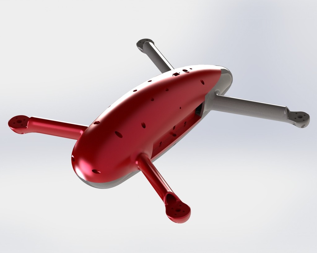 High Speed Quad 8 inch props