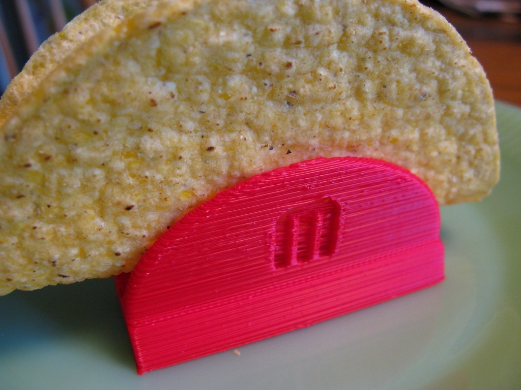 Makerbot Taco Holder
