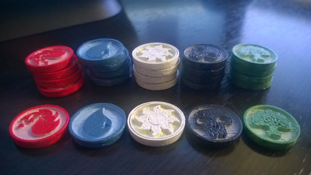 Magic: The Gathering Coins/Tokens [Boolean Fix]
