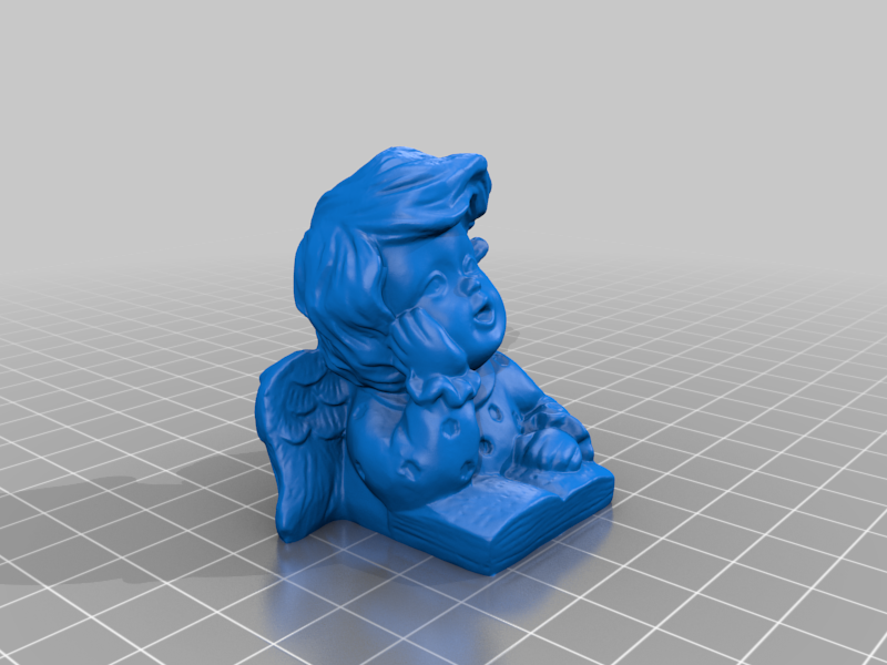 Singing Angel - 3D Scan