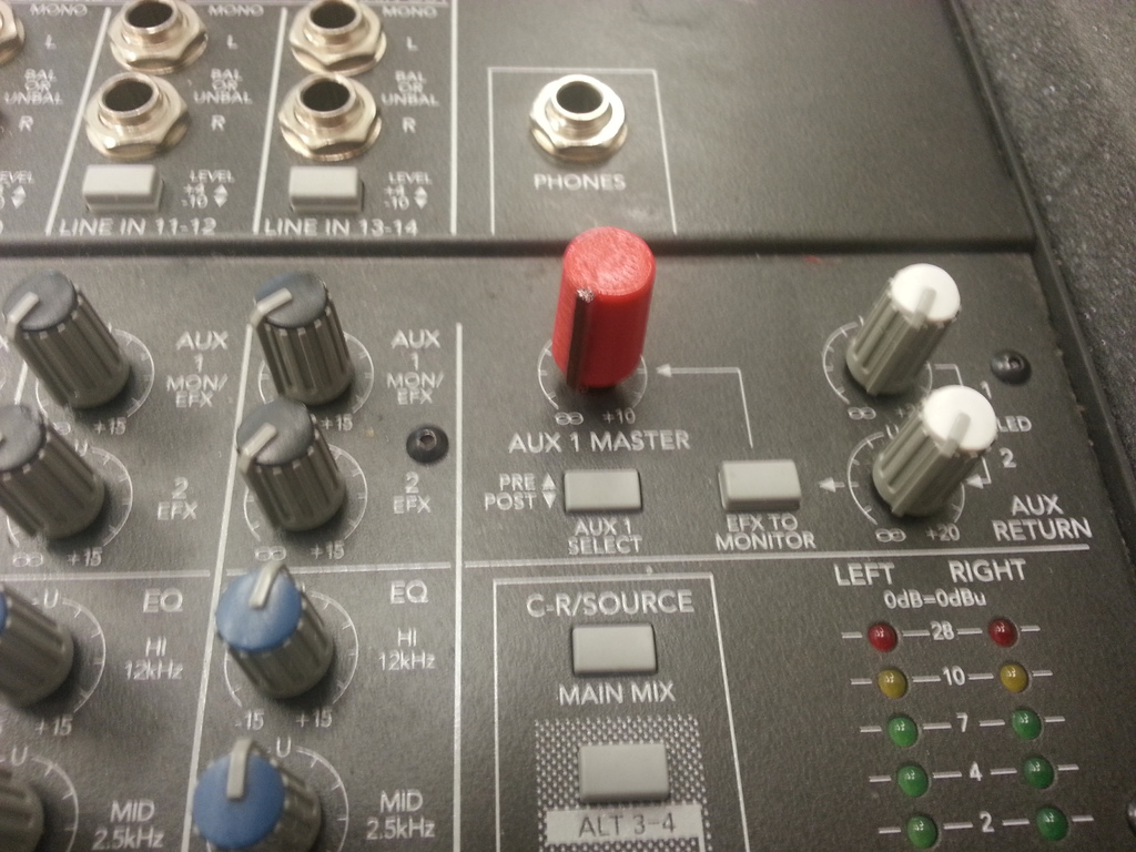 Mackie Volume Knob Replacement *UPDATED*